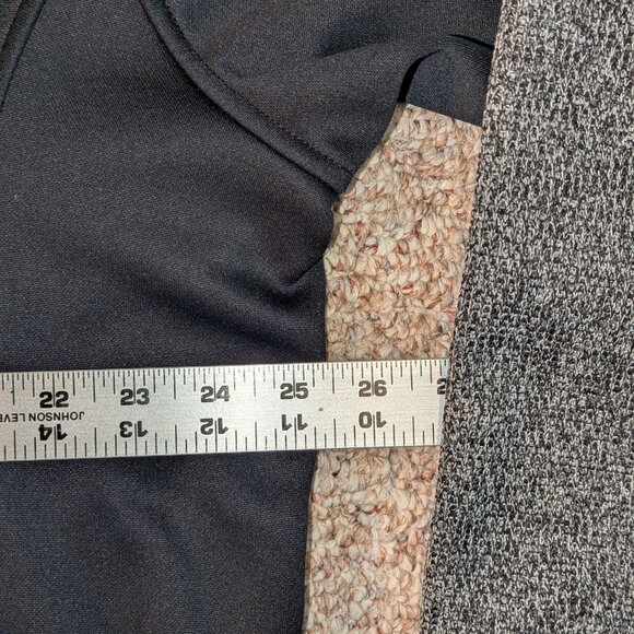 Spyder Bandit 1/2 Zip Knit-Fleece Lined Pullover - Picture 7 of 9